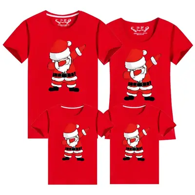 2024 Santa Family 3Pc Purple T-Shirt Set