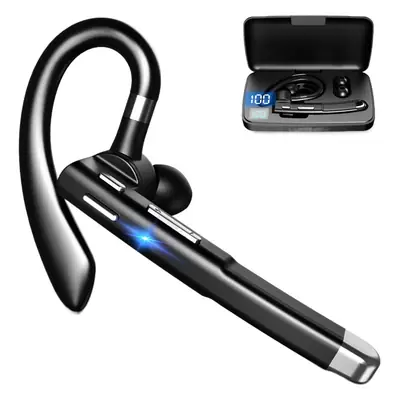 New Bluetooth Headset Wireless Hanging into Ear 5.3 Amazon Explosions Noise Reduction Sports Waterproof Digital Display Business Headset