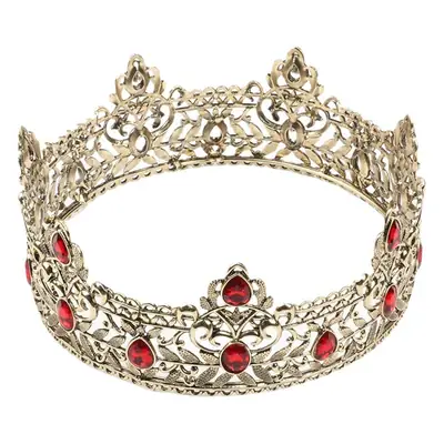 European & American Men's Crown Alloy Baroque Hair Accessory