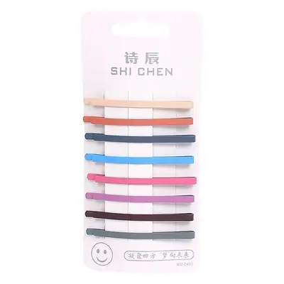 8 Card Hair Clips Set for Girls & Women