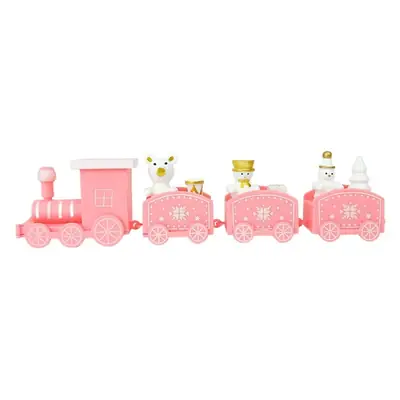 Red Christmas Train Ornament for Kids Party Decor