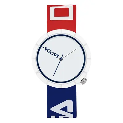 Sanda Silicone Watch White Blue Men Women Teens