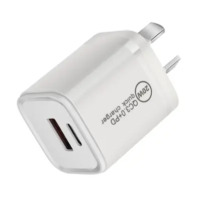 20W Mini Australian PD Charger A + C Dual Port