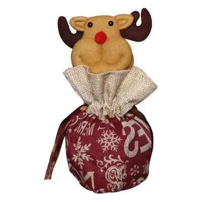 New Knitted Wool Christmas Eve Apple Bag 25cm