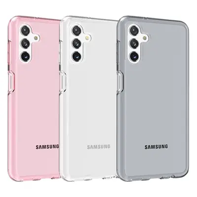 Samsung Terminator A13 Transparent Phone Case Pink Drop Resistant