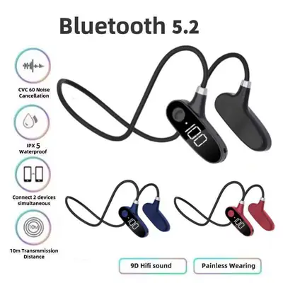 Wireless Bluetooth Headset for Sports Running Not In Ear