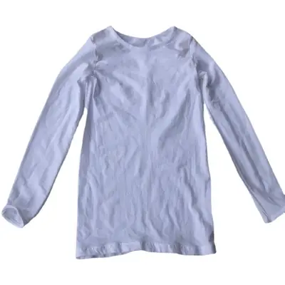 Wholesale Thin Kids Dance Suit White Elastic High Waist