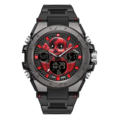 Sanda Multifunctional Luminous Men's Watch Black