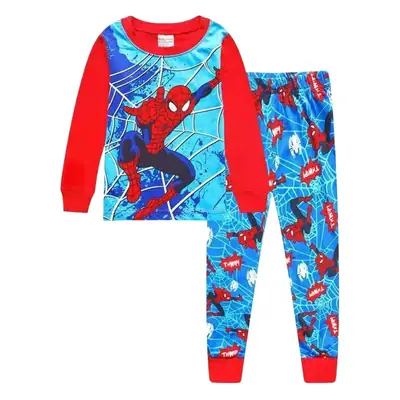 Spider-Man Cotton Pajamas for Boys Long Sleeve