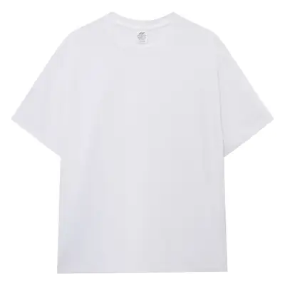 Brown Cotton Loose Fit T-Shirt 230g