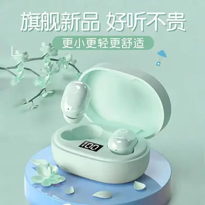 TWS Wireless Earbuds Pink 5.0J15 Waterproof