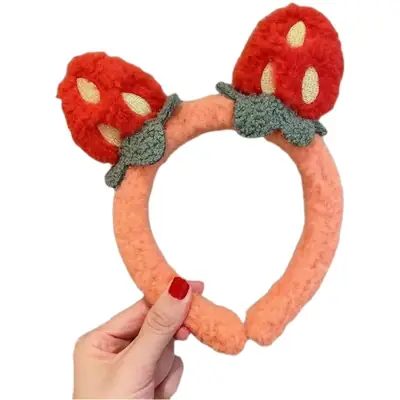 Cute Strawberry Hair Bands for Girls