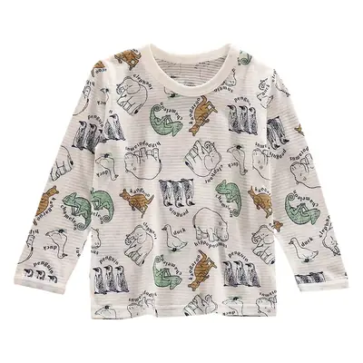 Early Autumn Boys Long Sleeve Cotton T-Shirts Set
