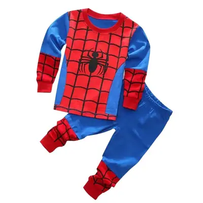 Children's Printed Long Sleeve Suit Yellow Blue Kids