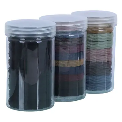 Black Elastic Hair Rope for Women, 20 Pcs, 51g