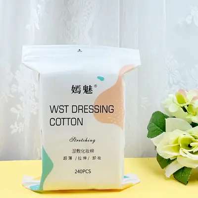 Stretchable Cotton Mummy Makeup Remover Tissue
