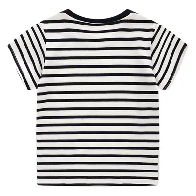 2025 Striped T-Shirt for Kids Baby Cotton Summer Wear