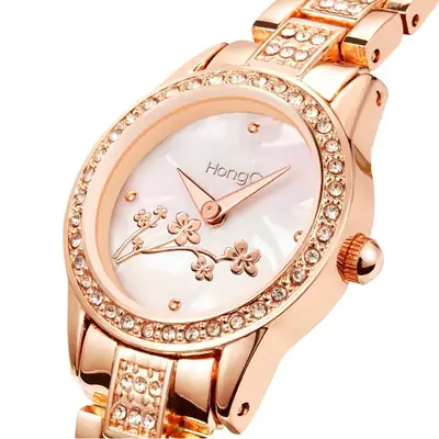 Luxury Women's Quartz Watch Set Starry Sky Design