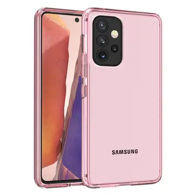 Samsung A33 Transparent Glitter Phone Case