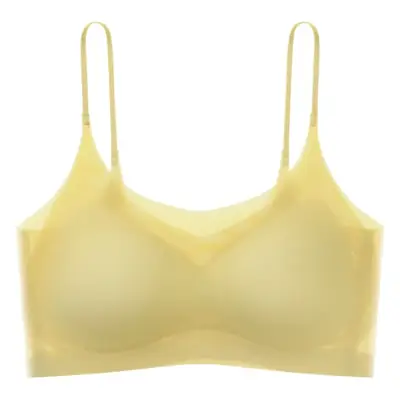 Women's White Traceless Silk Strapless Underwear