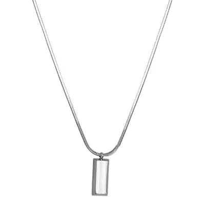 Silver Hip Hop Necklace for Men Women Luxury Chain Accessory