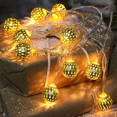 Cross-Country Christmas Tree Decor LED String 2m