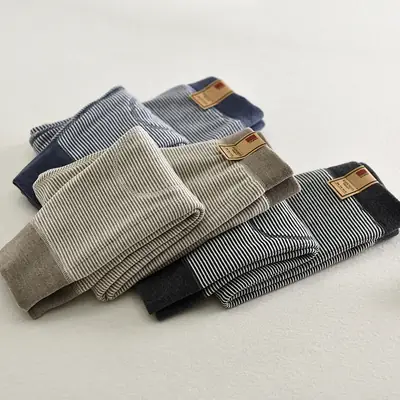 New Xinjiang Cotton Pants for Boys & Girls Thick Warm