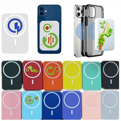 Magnetic Suction Wireless Charging Mobile Phone 5000mAh