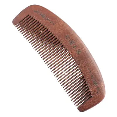 Men's Red Sandalwood Hair Comb 190x55x18mm