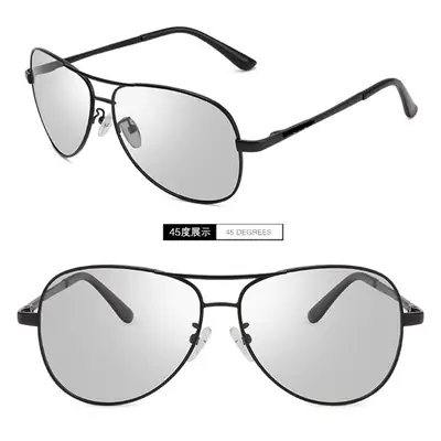 Men Polarized Sunglasses Black Frame Driving Driving Sunglasses