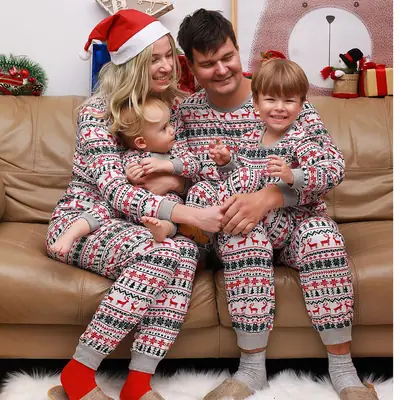 2022 Christmas Printed Pajamas for Kids & Teens