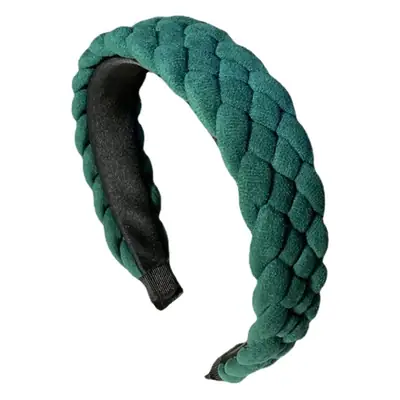 Korean Style Twist Braided Hair Band Wide Bristle Pressed
