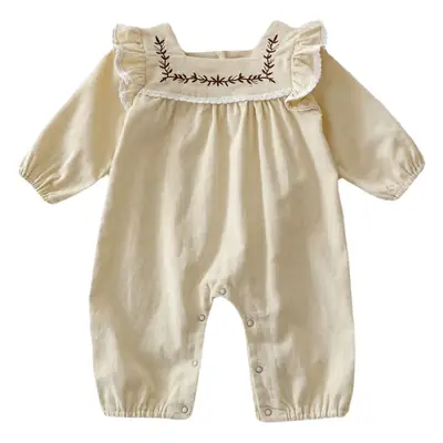 Pure Cotton Embroidered Romper for Girls 2025