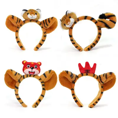 Cute Tiger Hairband for Girls & Boys