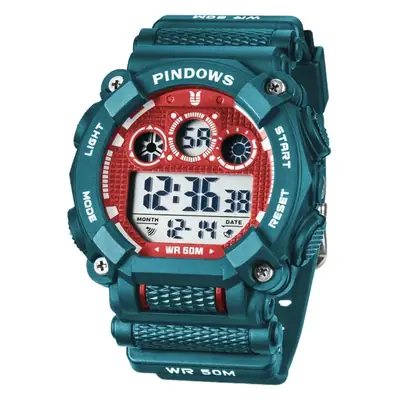 Women Tactical Waterproof Digital Watch 50m Depth