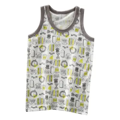 Boys Pure Cotton Sleeveless Vest Set of 3