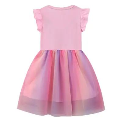Girls Pink Glitter Skirt Dress Summer 2025