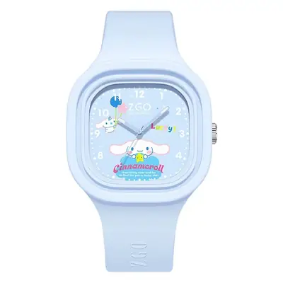 ZEQO Sanrio Cartoon Luminous Waterproof Silicone Watch White