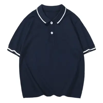 2026 Boys Navy Polo T-Shirt Short Sleeve Wholesale