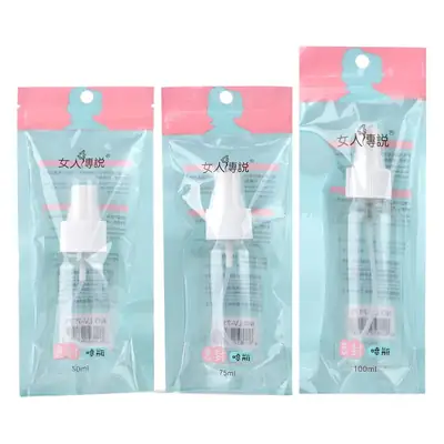 Women's Legend Transparent Spray Bottles 50ml 75ml 100ml