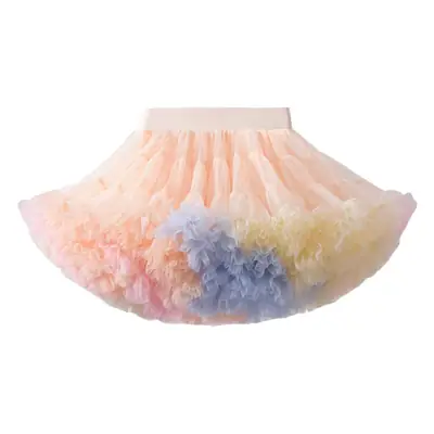 Girls' Green Knitted Tutu Dress with Red Hat