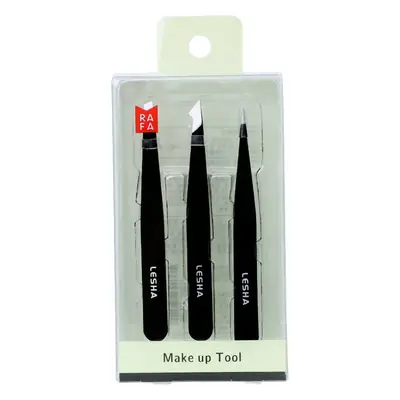 Stainless Steel Eyebrow Clip & Plucking Tools Set