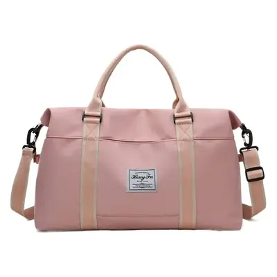 Light Blue Travel Bag for Women Men Shoulder Sports Yoga