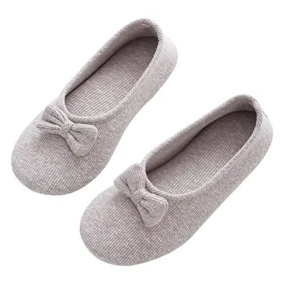 Confinement shoes summer thin breathable heel home shoes soft bottom cotton slippers women's indoor Spring and Autumn thick bottom slippers non-slip
