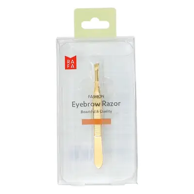 Golden Eyebrow Clip Oblique Forceps for Tight Hair