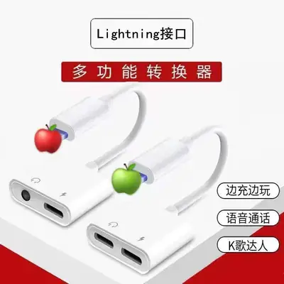 Apple Original 2-in-1 Charging & Audio Adapter 3.5mm
