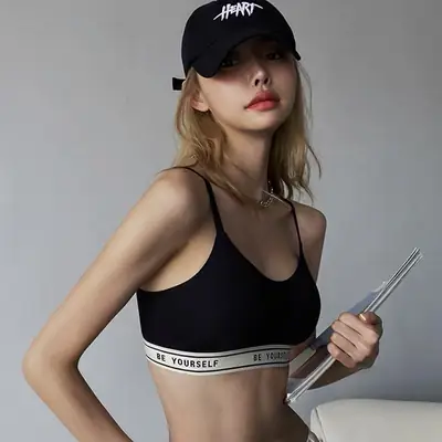 OB005 soft support seamless underwear soft no steel ring comfortable lightweight big bra small bra jelly bar bra
