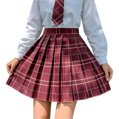 Plaid Skirt Set Japanese Style Summer Dress