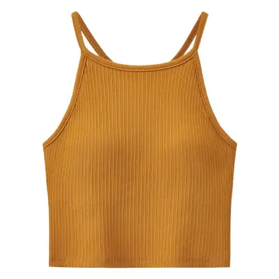 Women's Backless Bra with Chest Pad and Halter Belt