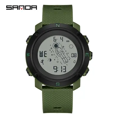 Sanda Multifunctional Electronic Watch with Dynamic Display